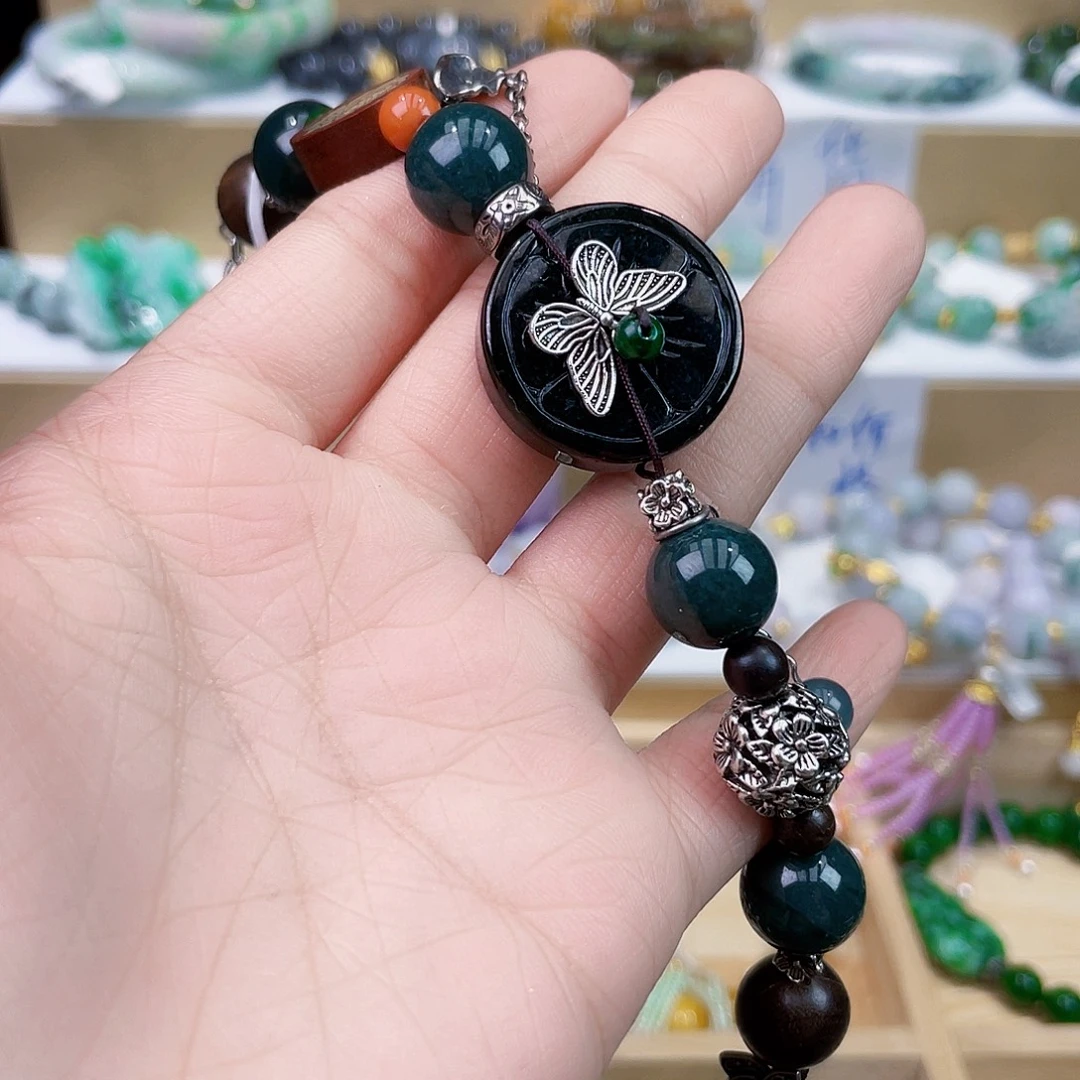 翡翠未镶嵌手链手链