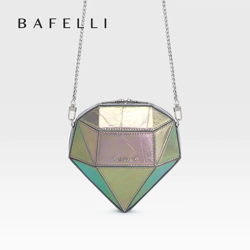 女包新款2024爆款潮迷你斜挎包链条包百搭ins镭射包钻石包小包包