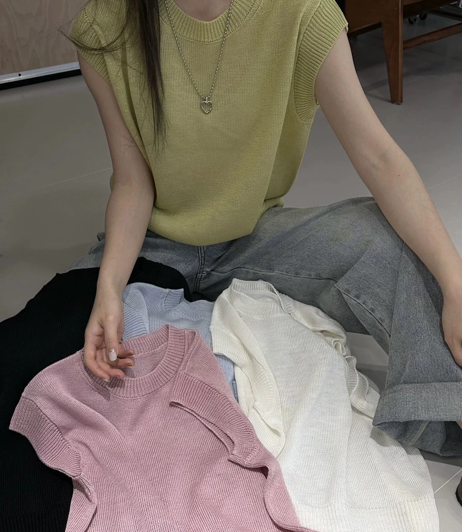 SUSU•【白茶茉莉】韩系高品质显瘦针织