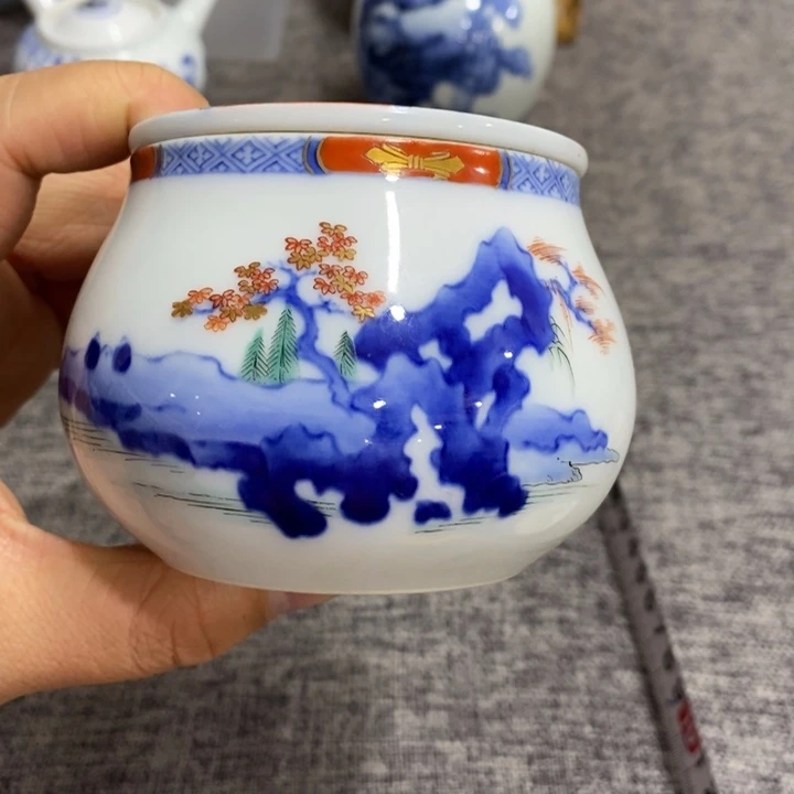 紫砂茶杯非常漂亮好看的花瓶