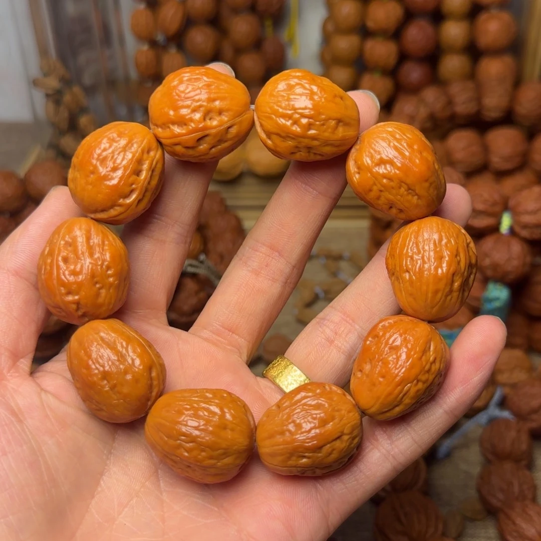 吊坠文玩核桃玉化皮大枣