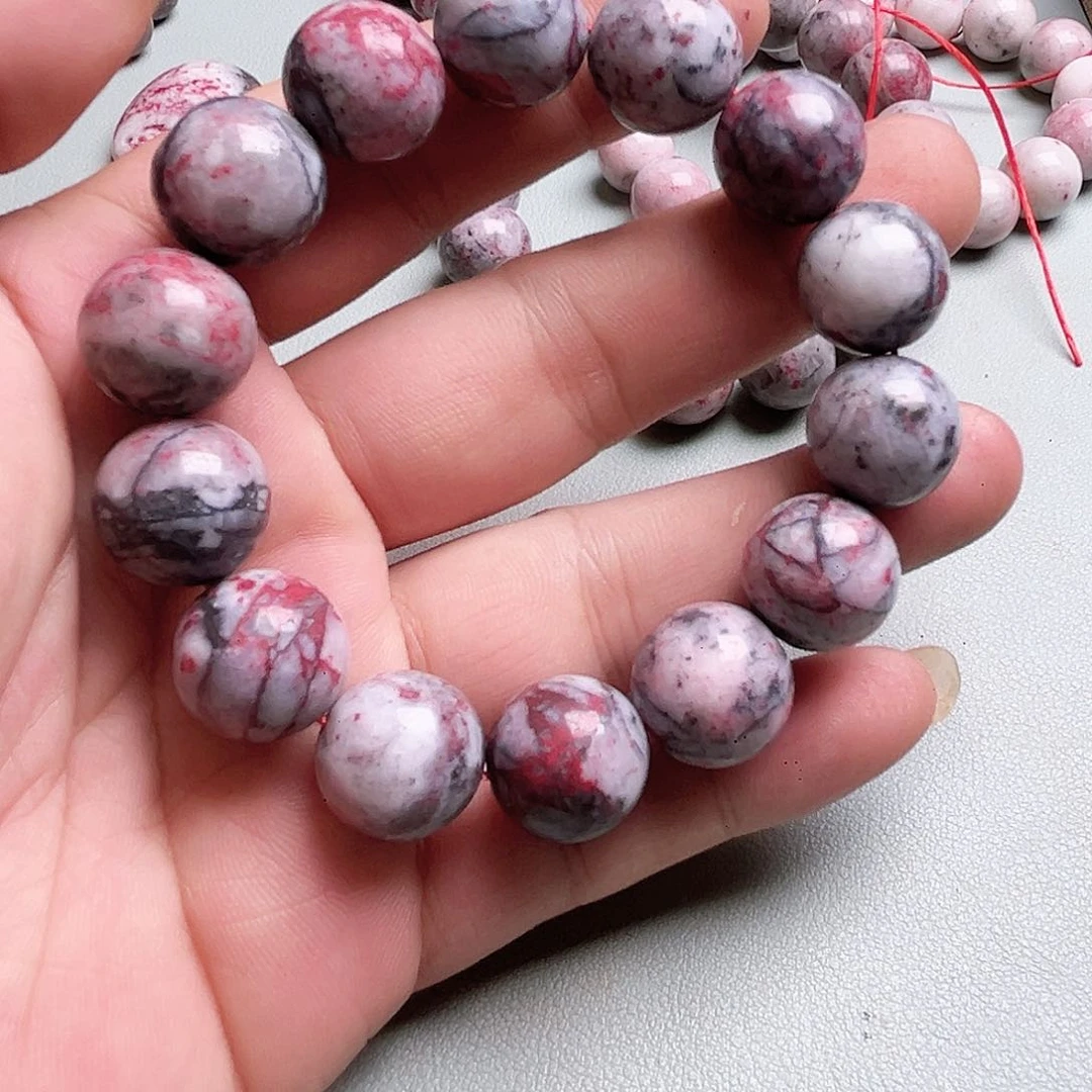 天然朱砂辰石吊坠