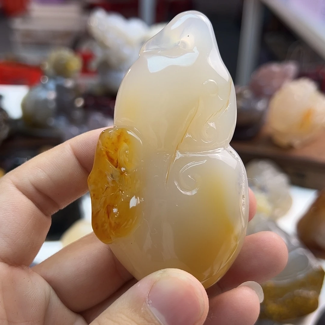 玛瑙/玉髓未镶嵌颈饰