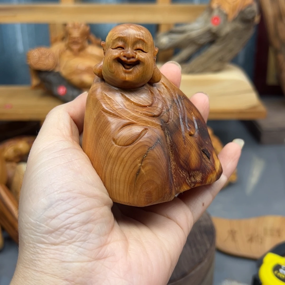 柏木崖柏木摆件手把件，98