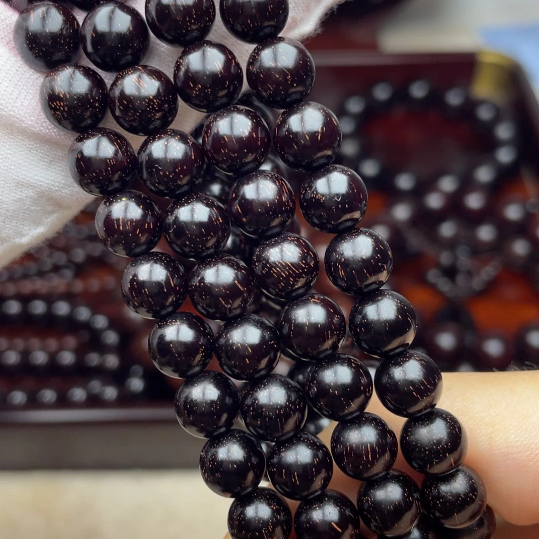 檀香紫檀（小叶紫檀）0.8老料满金星