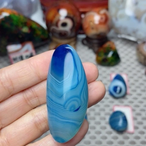 未镶嵌玛瑙/玉髓珠宝奇石