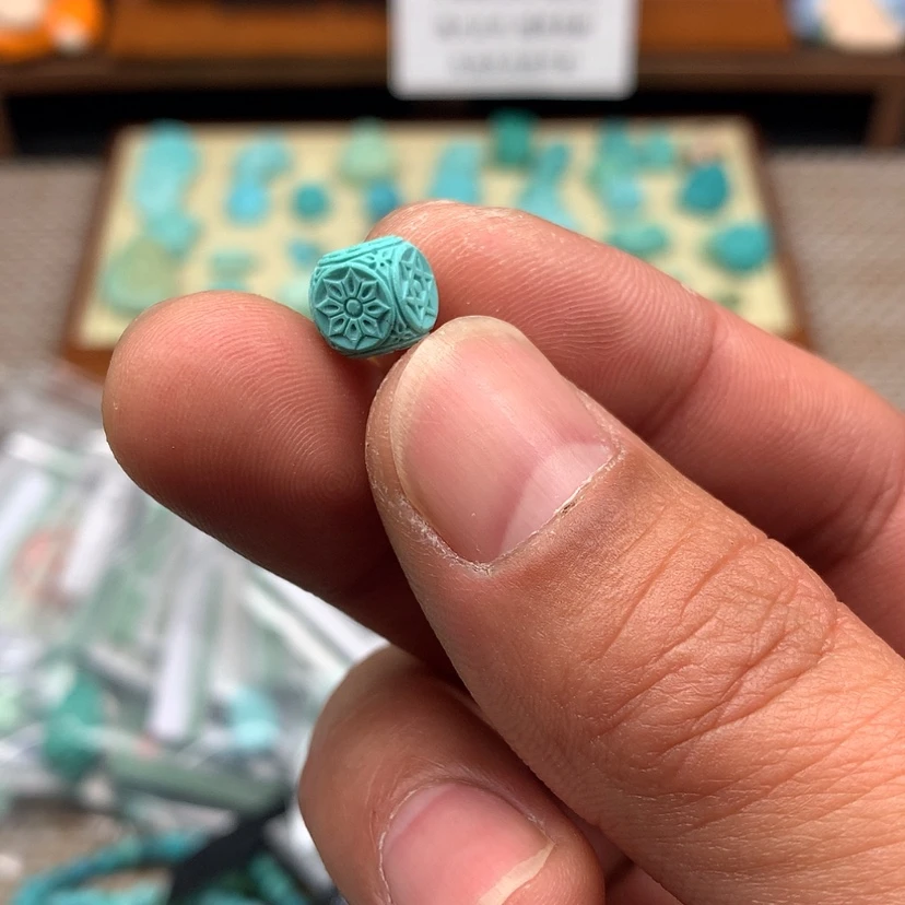 【闪购商品】绿松石颈饰未镶嵌10