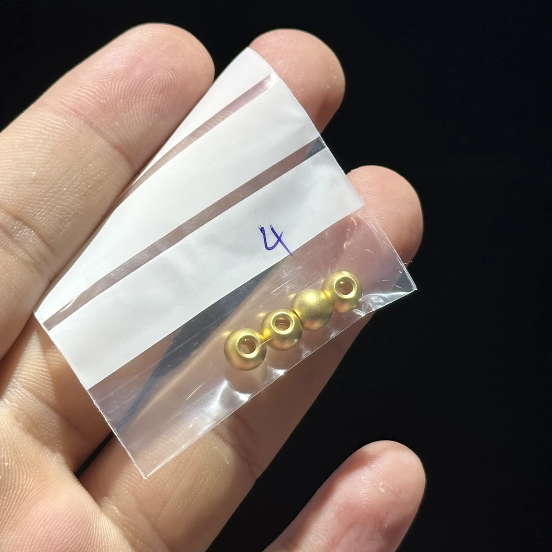 足金999 卡6 金珠 1.209