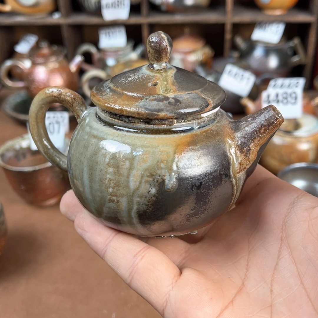 杯简*柴烧茶器主人壶