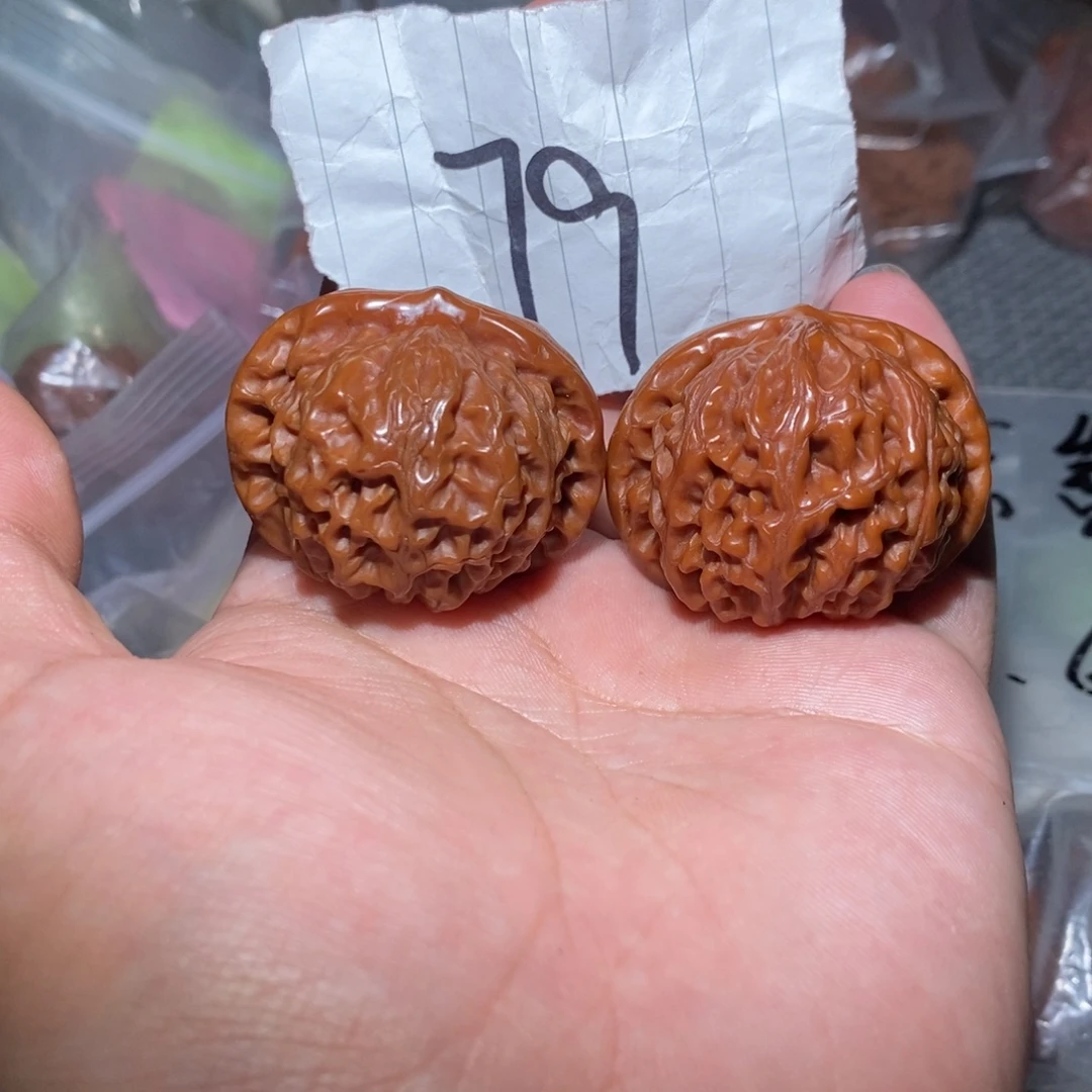 文玩核桃把件41宫灯