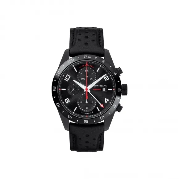 95新 Montblanc/万宝龙 /亚虎竞拍/万宝龙/时光行者机械男表