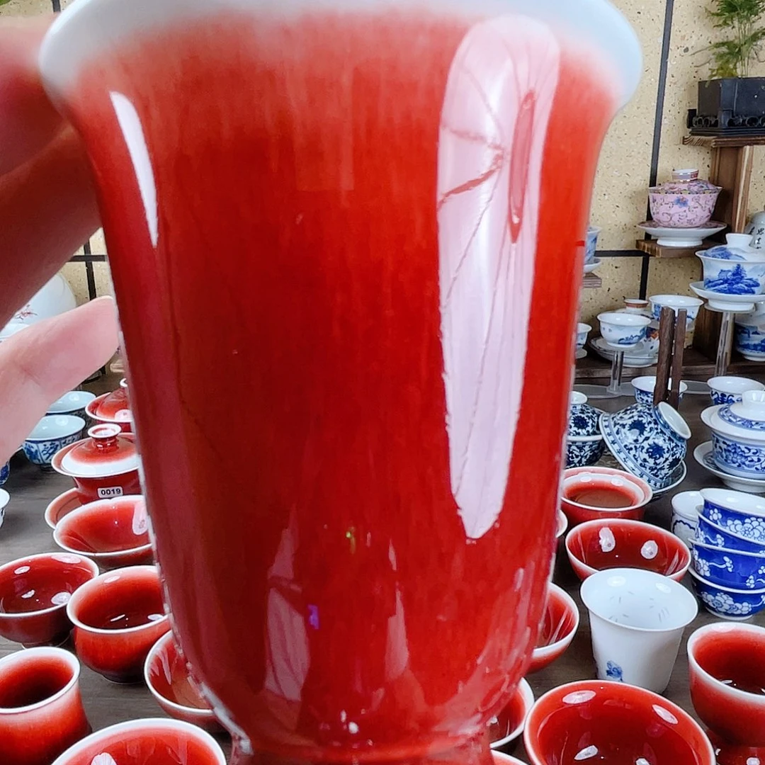 景德镇原矿郎红茶具