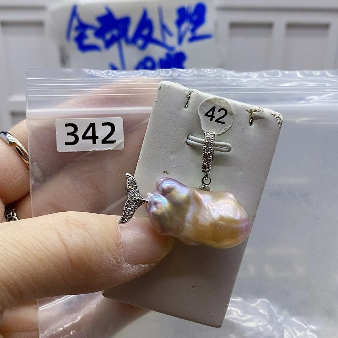 颈饰合金淡水珍珠