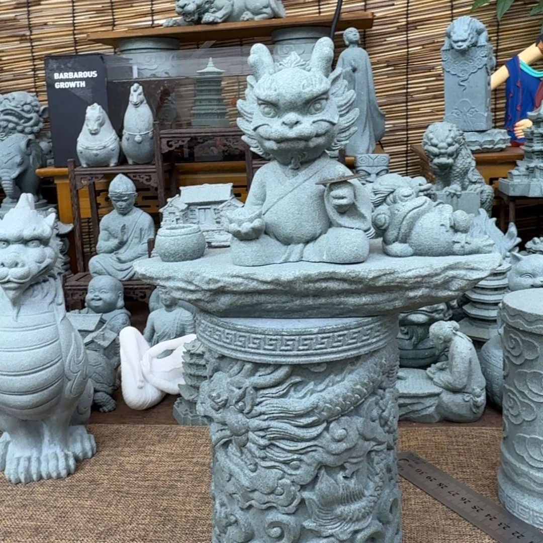 石材青砂石龙大师一套要三套