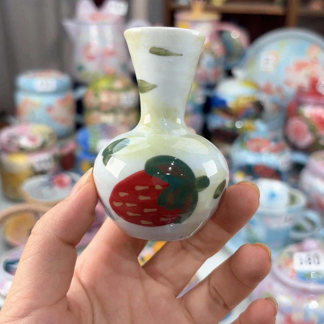 景德镇手绘高温釉下彩陶瓷茶具