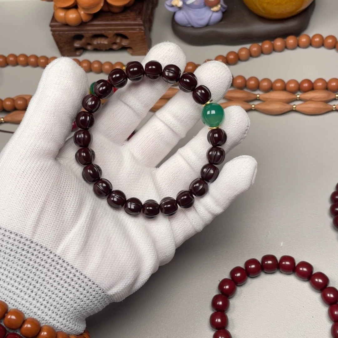 山***$手串猴头核桃鲨鱼背