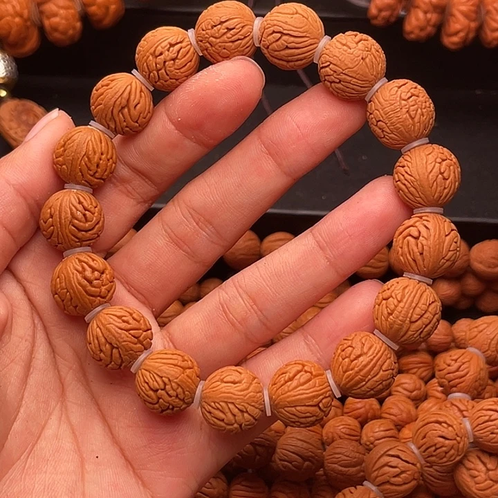 手串桃核精品绣球手串1.3