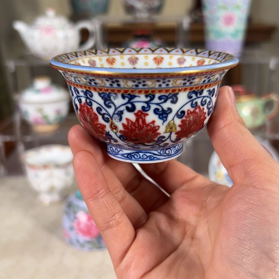 纯手工手绘 高端茶器