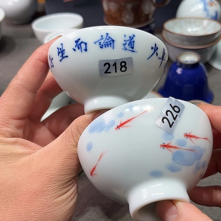 南**民汝窑甜白喜欢的可以拍，字福利出