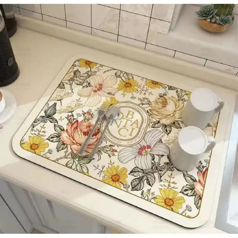 8426【30*40】 硅藻泥吸水防滑地垫门口地毯玄浴室简约入户门