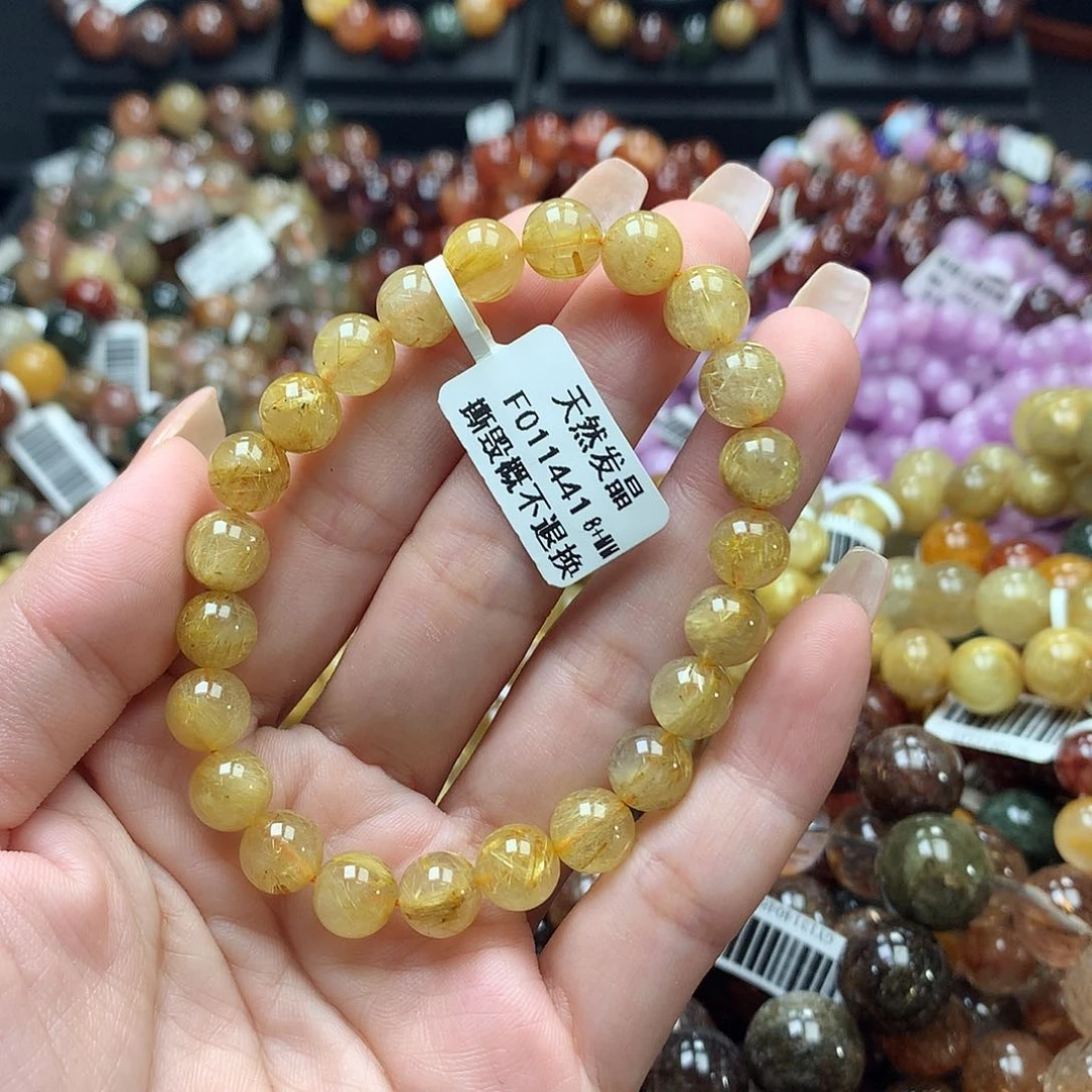 未镶嵌手链水晶，