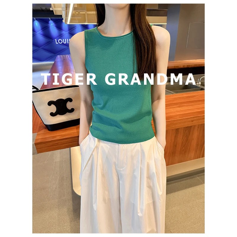 大奇TG 2506 气质感夏季无袖针织背心