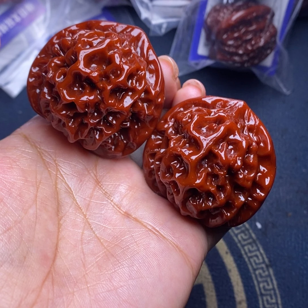 文玩核桃把件帝王47