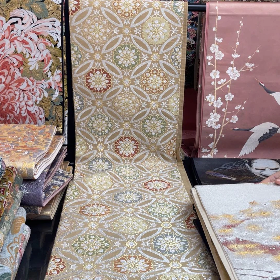 织绣唐锦桑蚕丝正绢面料