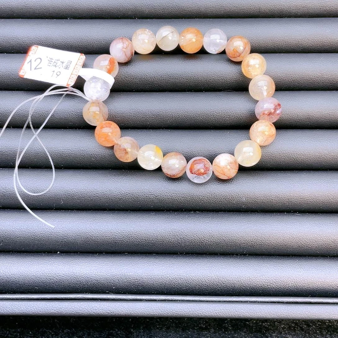 水晶手串未镶嵌胶花