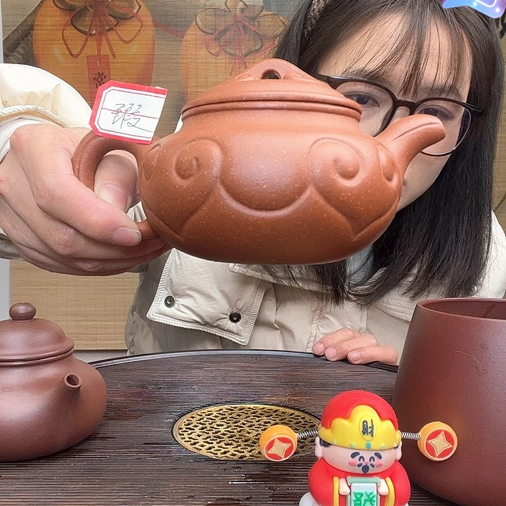 紫砂茶杯原矿紫砂壶