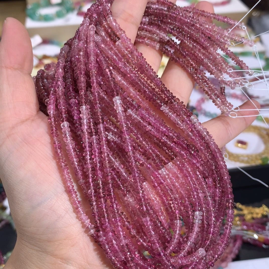 项链未镶嵌碧玺多样性发其一