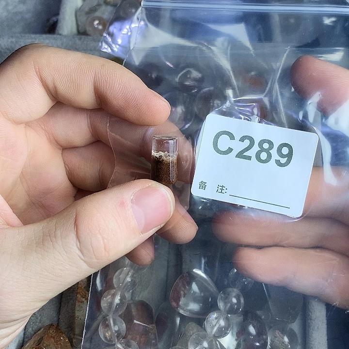 三***言未镶嵌珠宝半成品水晶天然水晶C289