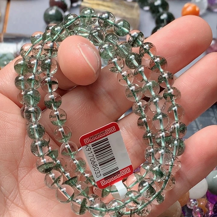 水晶手串未镶嵌天然