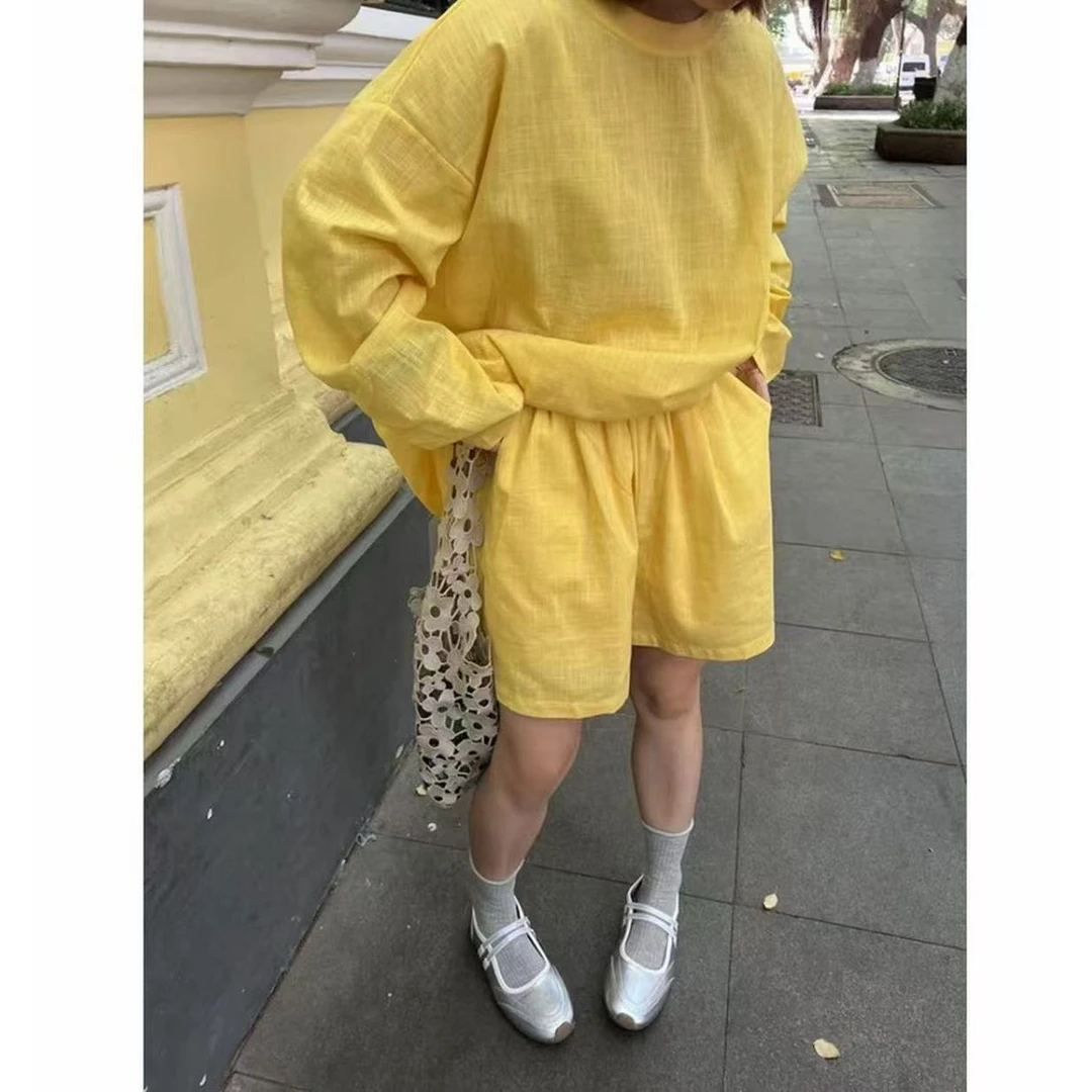 8010款-高级感时尚套装女夏季新款休闲气质两件套yy