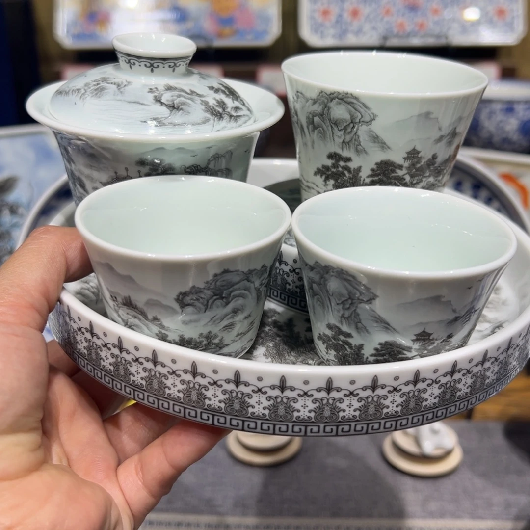 景德镇陶瓷高温茶具