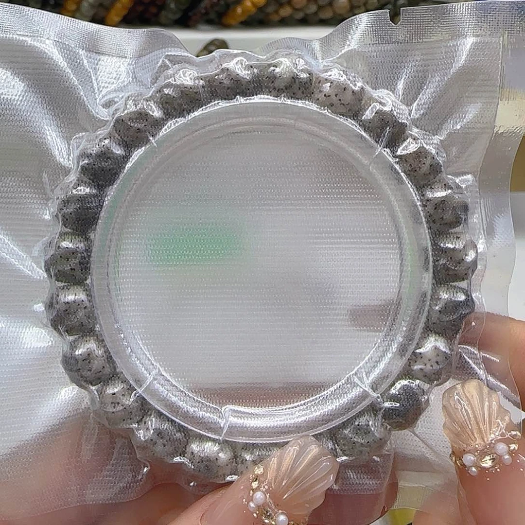 星月菩提手串10灭火石玉星月菩提1.0无相单圈