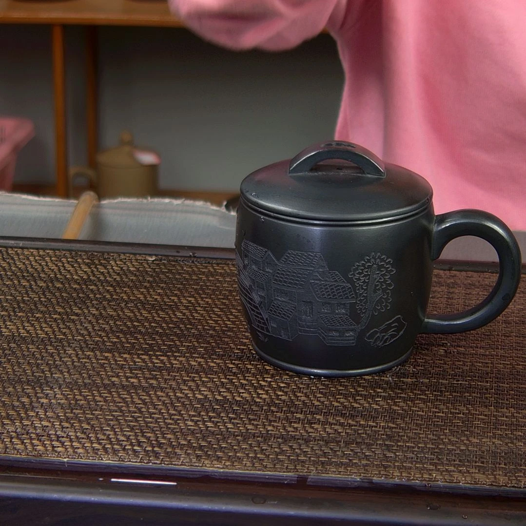 【闪购商品】茶杯绿泥高货放漏