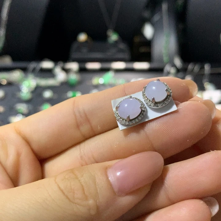 翡翠银S925镶嵌戒指
