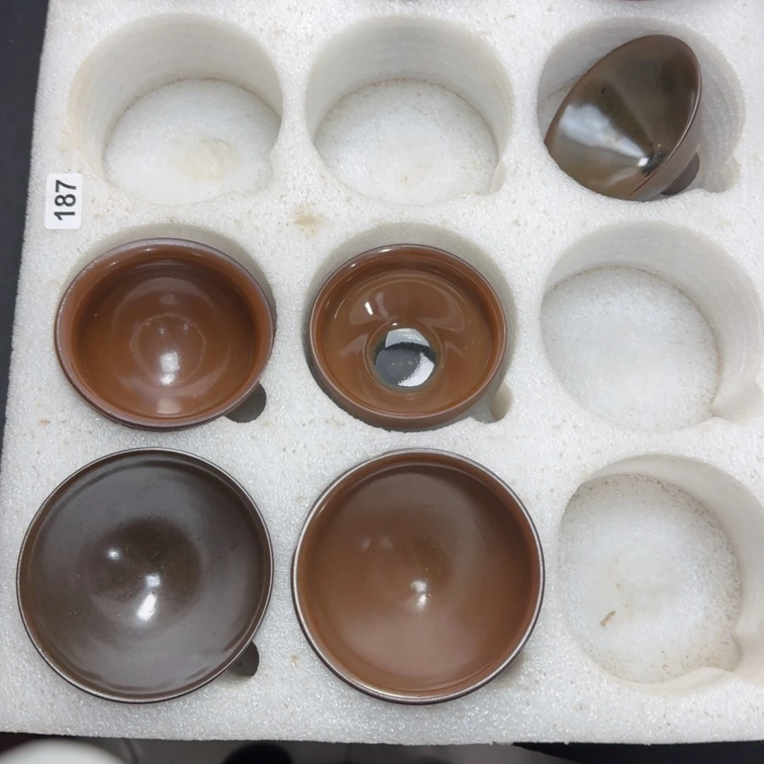 茶盏鲨**哥乐乐千盏茶器8只