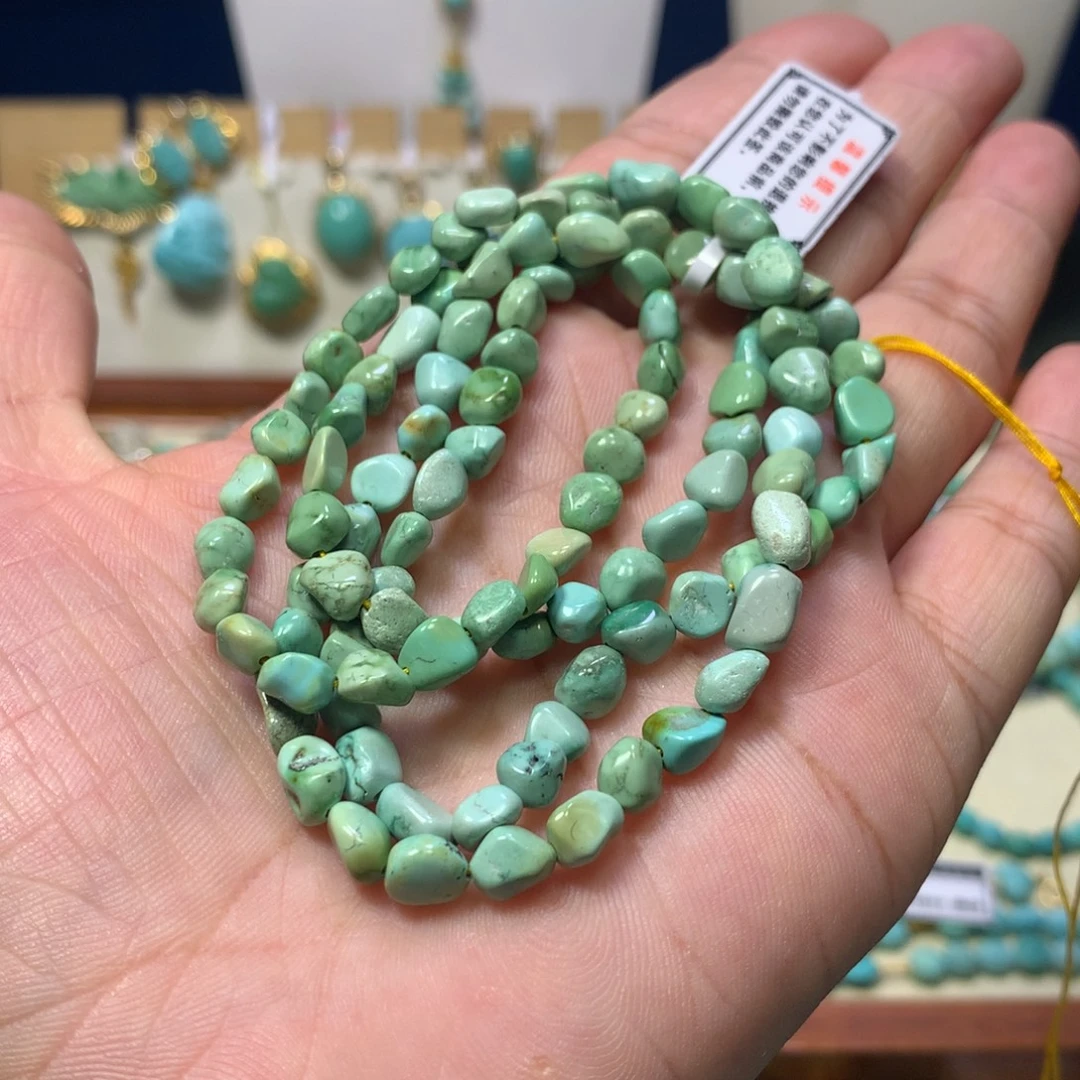 未镶嵌绿松石随行多圈