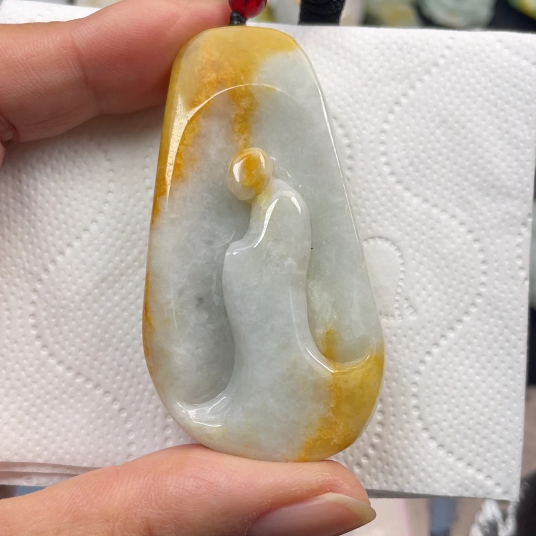 翡翠未镶嵌颈饰翡翠悟道