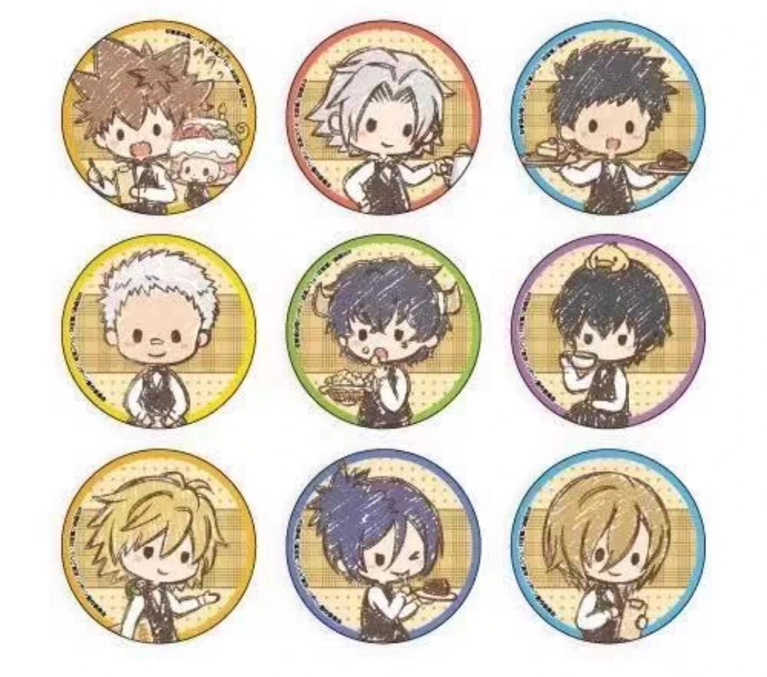 【日谷】家庭教师 圣诞涂鸦吧唧徽章（默认代拆）