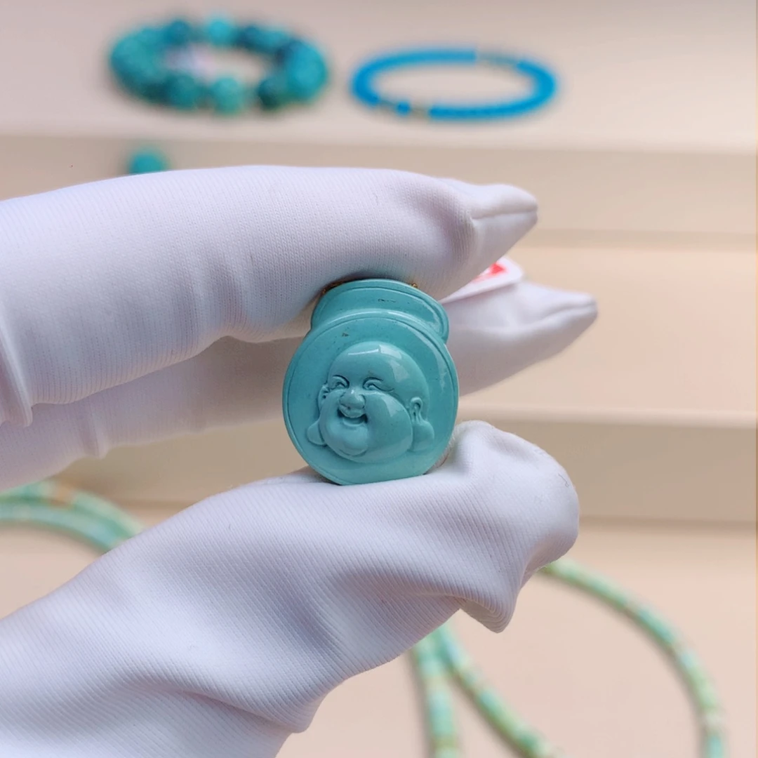 绿松石挂件未镶嵌