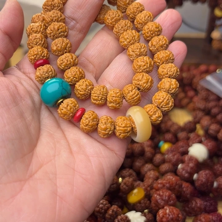 樽***酒原皮双圈手串老树王