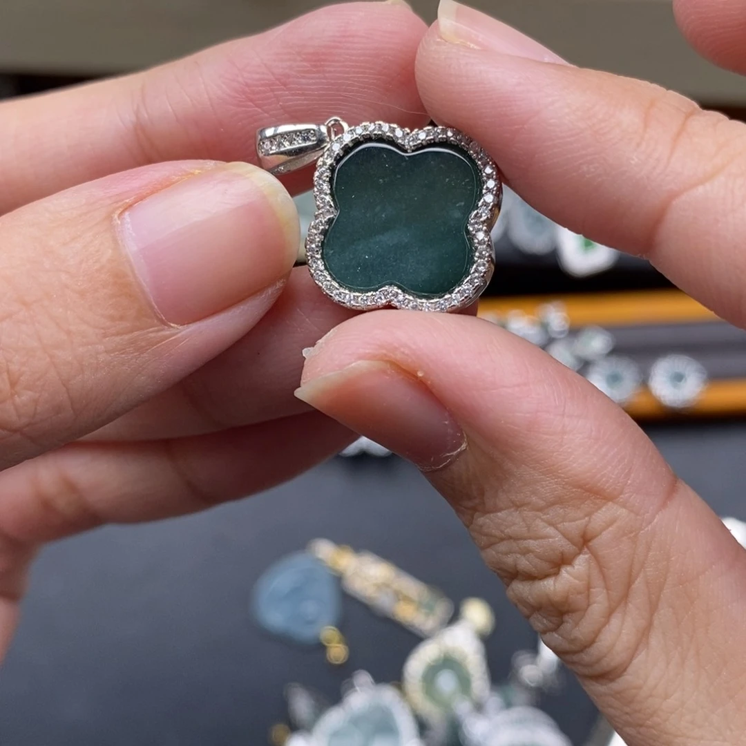 未镶嵌挂件翡翠翡翠