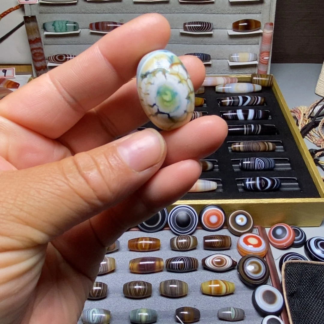 玛瑙/玉髓合金珠宝半成品