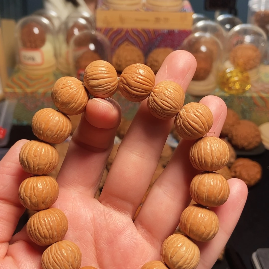 吊坠文玩核桃原皮猴头手串全品原装