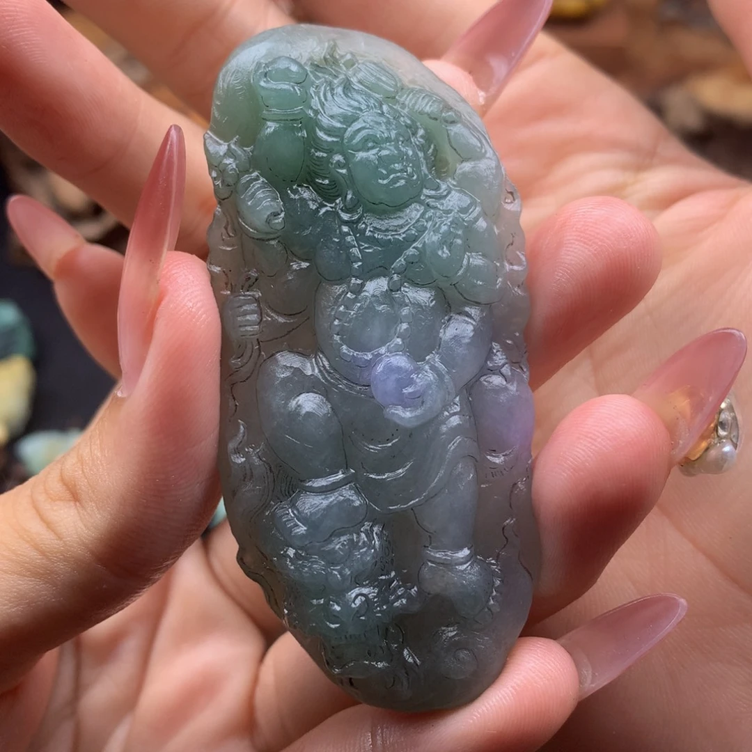 灿***！未镶嵌定制翡翠翡翠