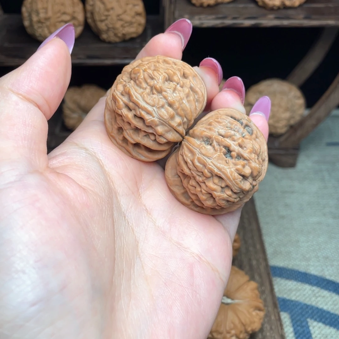 文玩核桃把件40四座楼