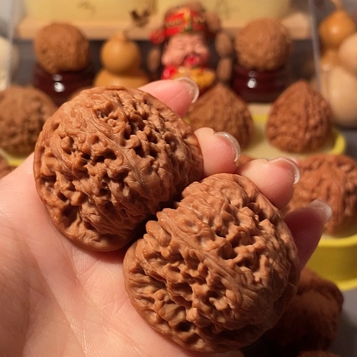 吊坠文玩核桃44球疆